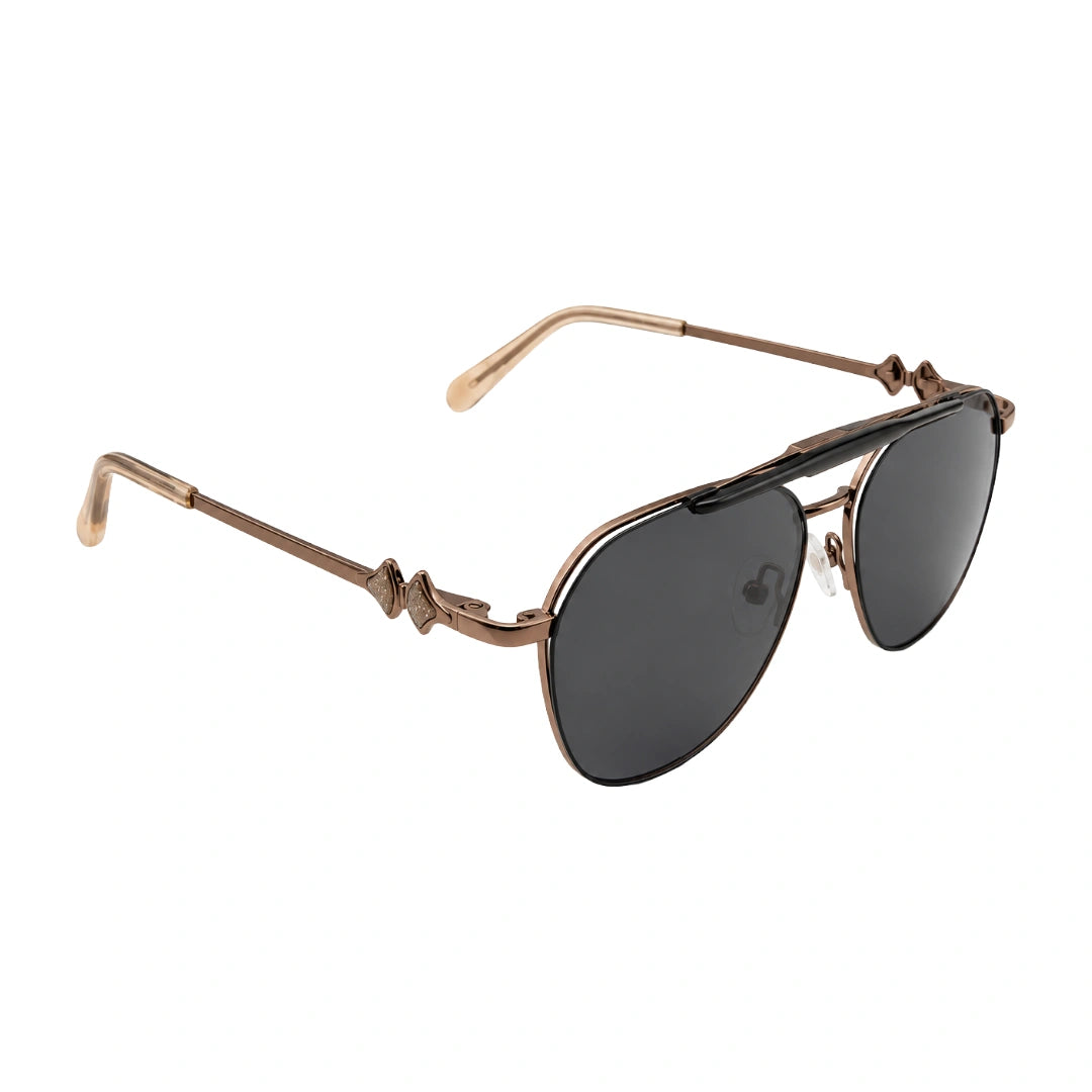 Zoe Miller LUX7623 | Premium Geometric Prescription Eyeglasses with Sun Clip-zoom-36
