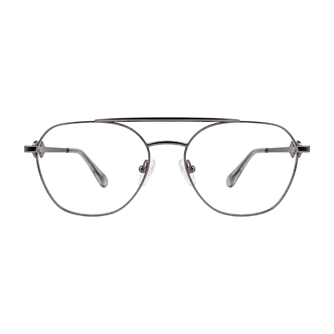 Zoe Miller LUX7623 | Premium Geometric Prescription Eyeglasses with Sun Clip-21