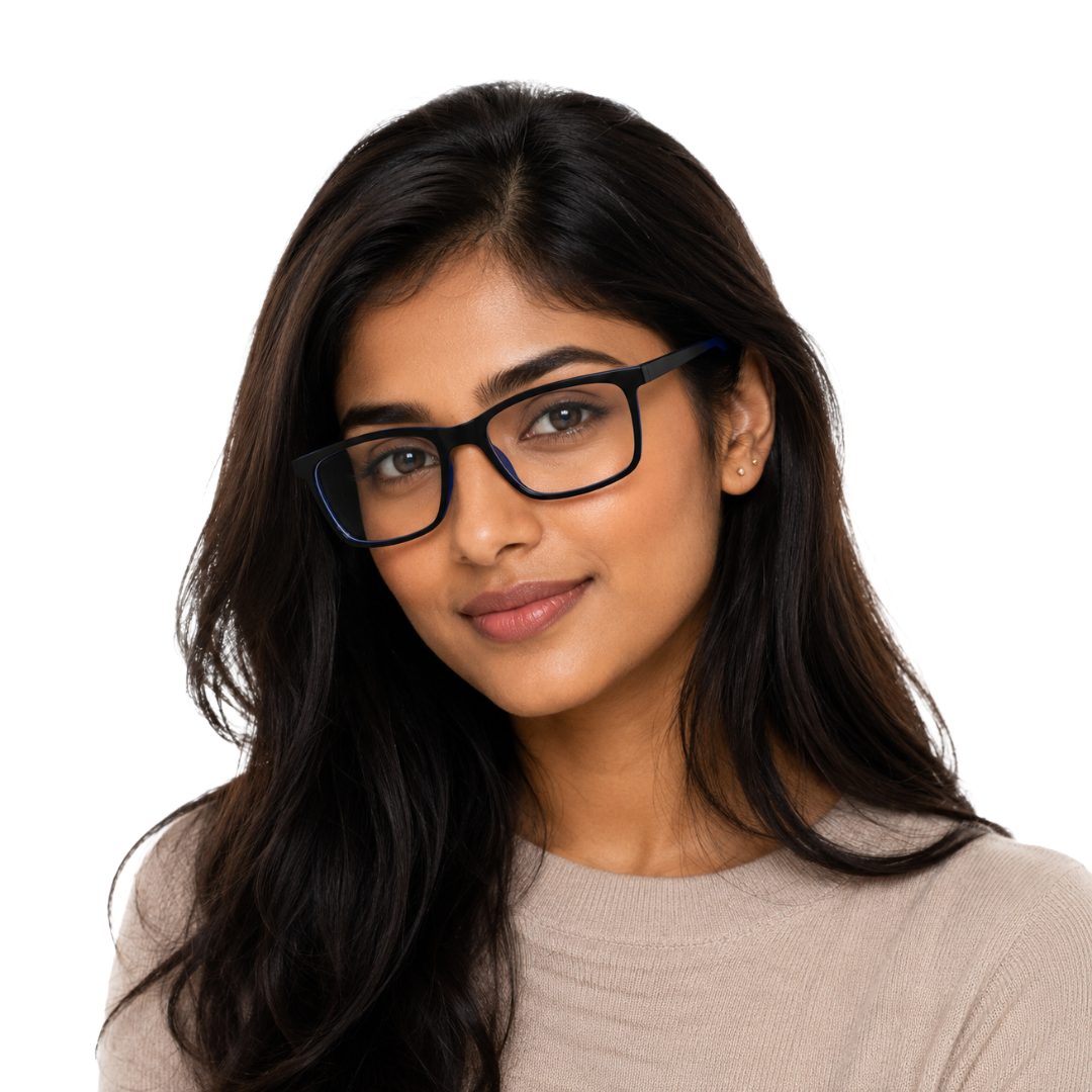 OS JJ Frame 3247 – Oversized Square Full-Rim Prescription Eyeglasses-33