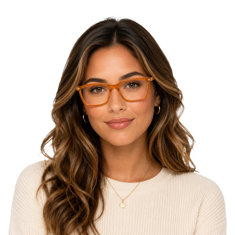 OS JJ Frame 3247 – Oversized Square Full-Rim Prescription Eyeglasses-zoom-