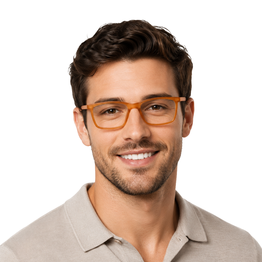 OS JJ Frame 3247 – Oversized Square Full-Rim Prescription Eyeglasses-51