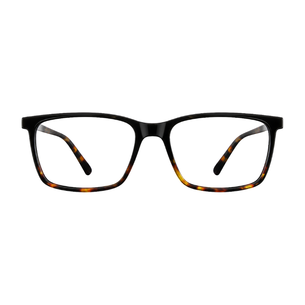 OS JJ Frame 3247 – Oversized Square Full-Rim Prescription Eyeglasses