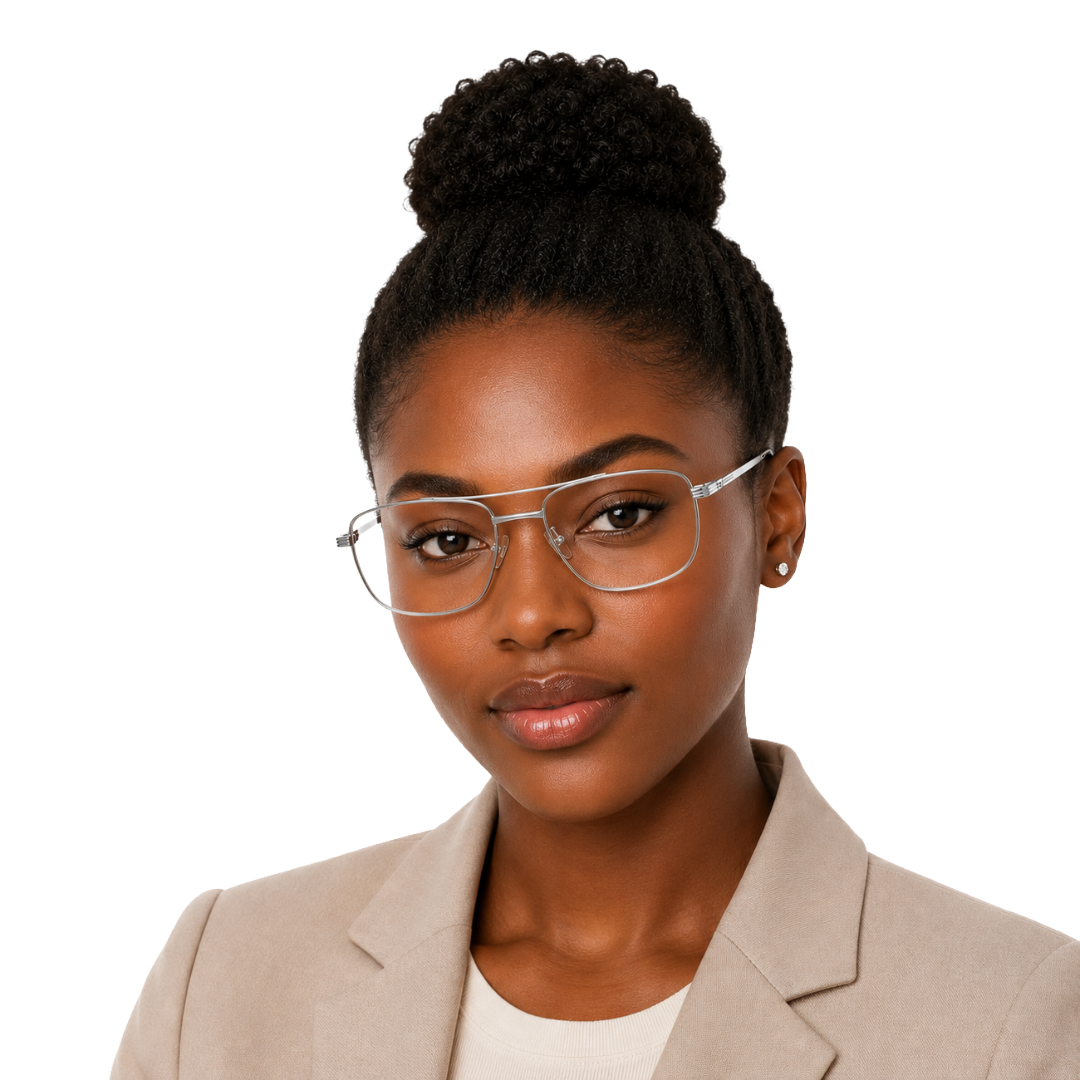 OS ACL Genre 8002 | Aviator-Square Prescription Eyeglasses-zoom-35