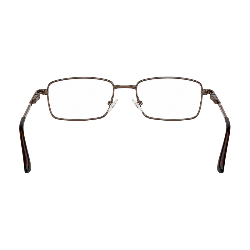 OS ACL Genre 8005 | Classic Rectangular Metal Prescription Eyeglasses-zoom-