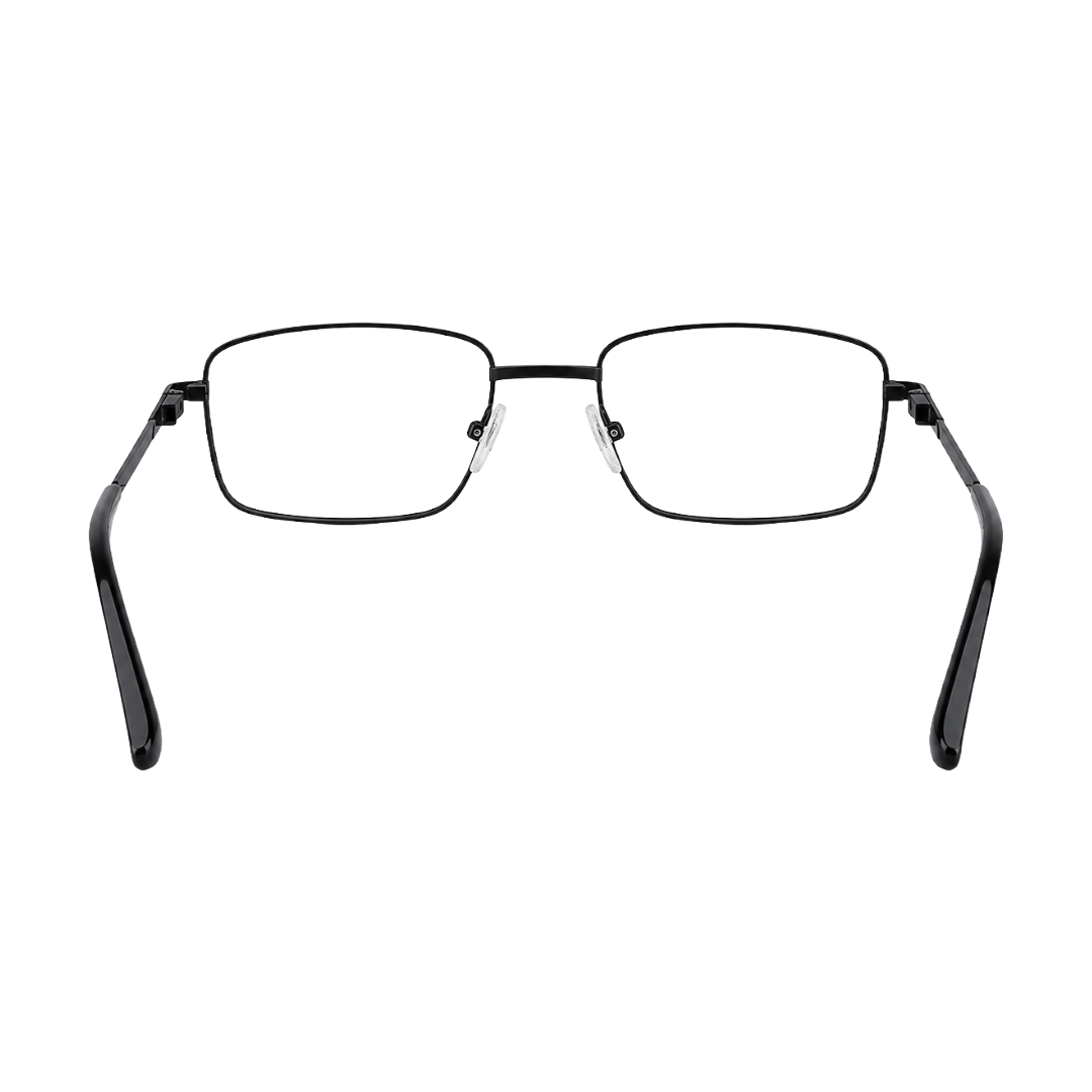 OS ACL Genre 8005 | Classic Rectangular Metal Prescription Eyeglasses-4
