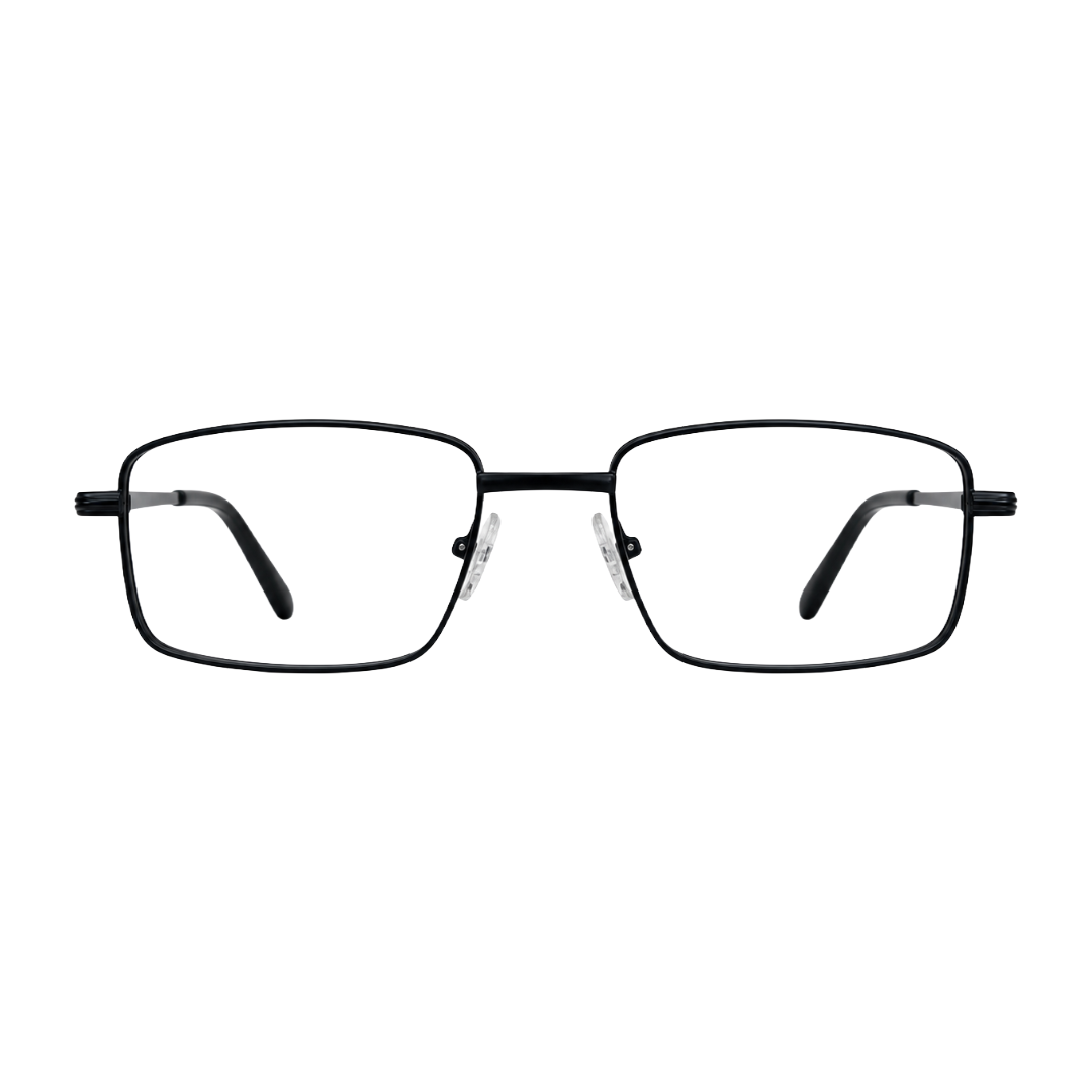 OS ACL Genre 8005 | Classic Rectangular Metal Prescription Eyeglasses-1