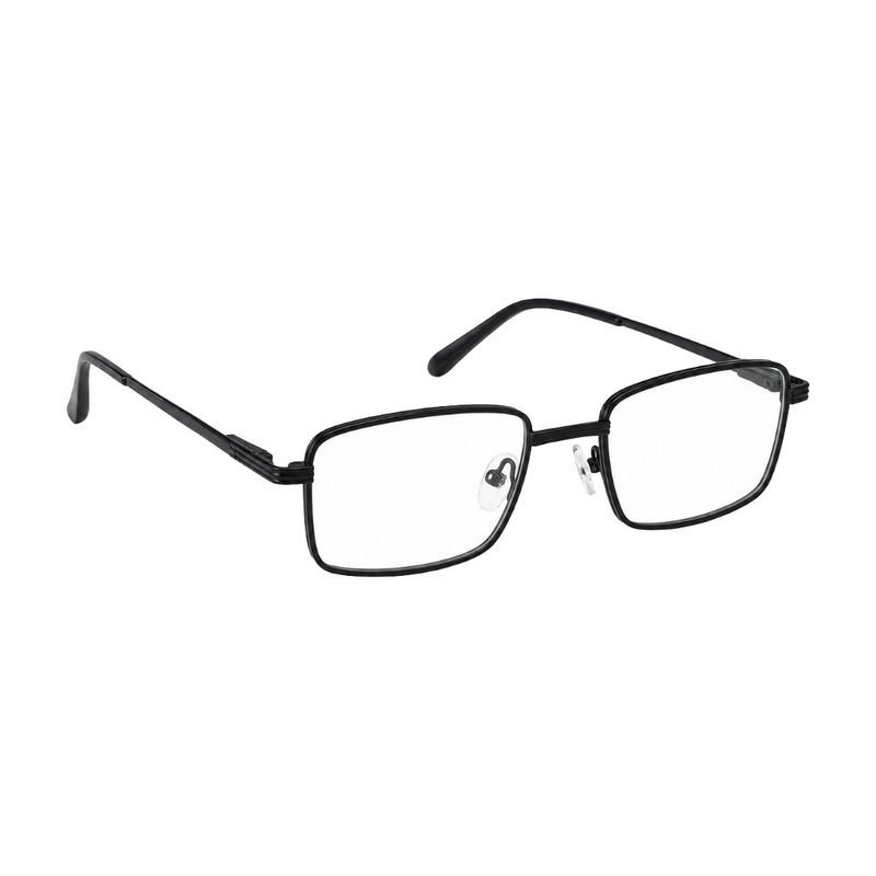 OS ACL Genre 8005 | Classic Rectangular Metal Prescription Eyeglasses-zoom-