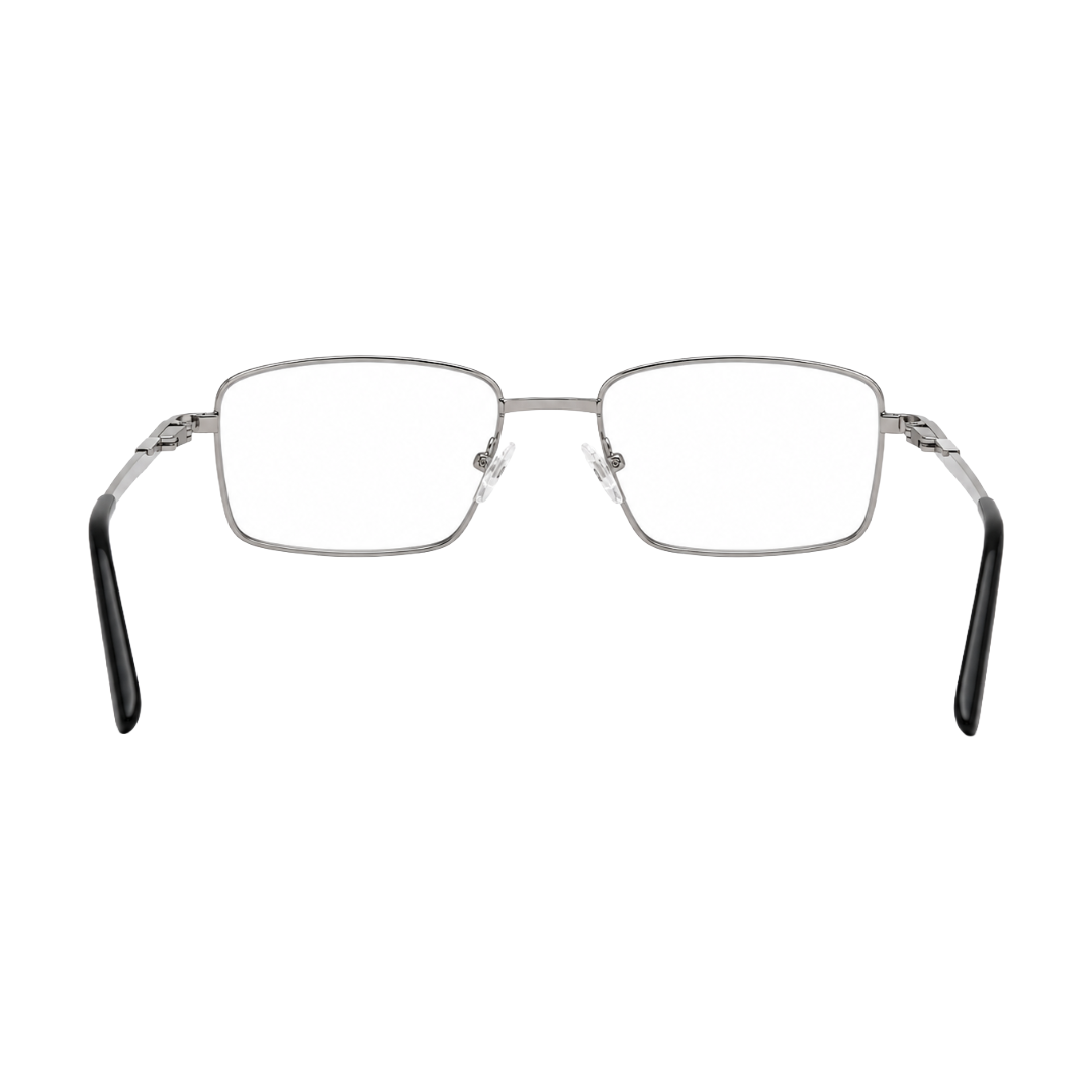 OS ACL Genre 8005 | Classic Rectangular Metal Prescription Eyeglasses-49