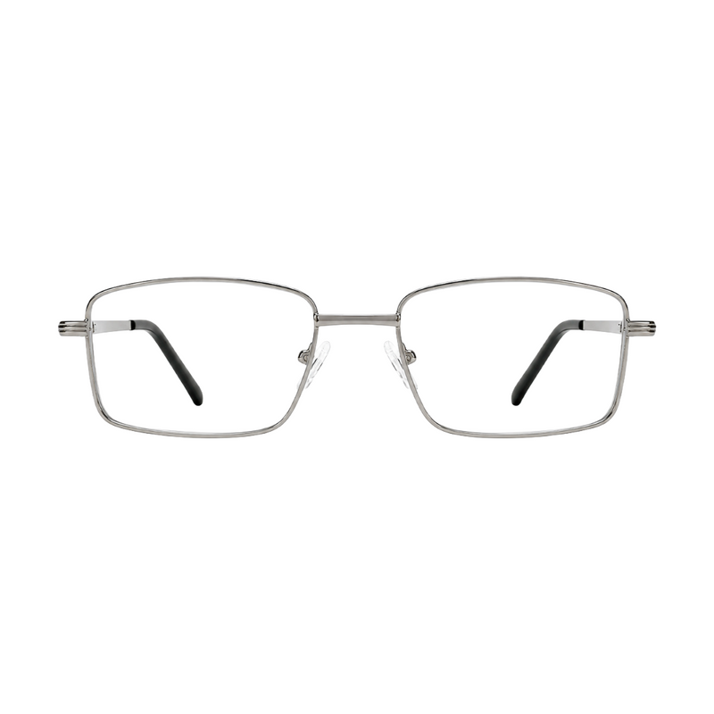 OS ACL Genre 8005 | Classic Rectangular Metal Prescription Eyeglasses-zoom-