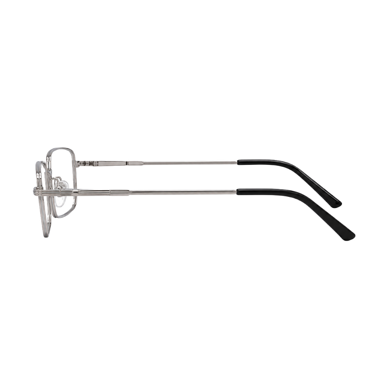 OS ACL Genre 8005 | Classic Rectangular Metal Prescription Eyeglasses-zoom-