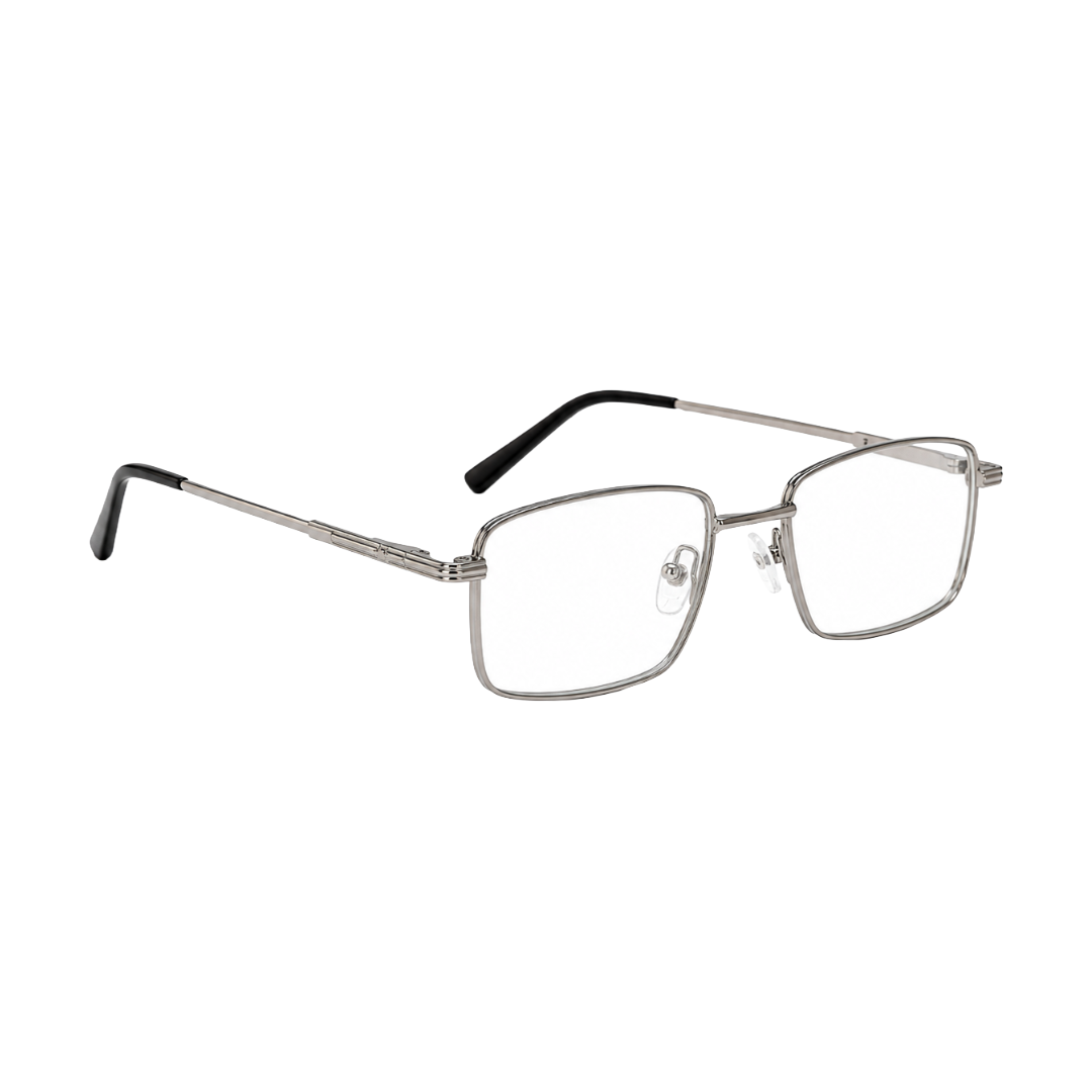 OS ACL Genre 8005 | Classic Rectangular Metal Prescription Eyeglasses-zoom-50