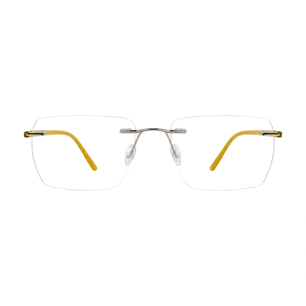 OS BD 56806 | Classic Rimless Rectangle Prescription Frame