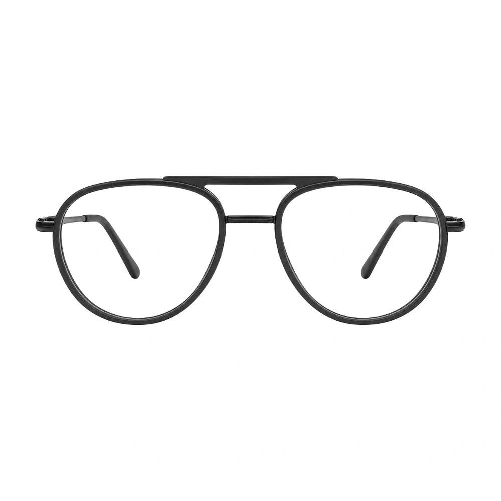 OS Brooklyn 81103 | Double Bridge Aviator Prescription Eyeglasses