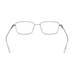 College Fashion 66105 rectangle prescription eyeglasses in transparent, rear view