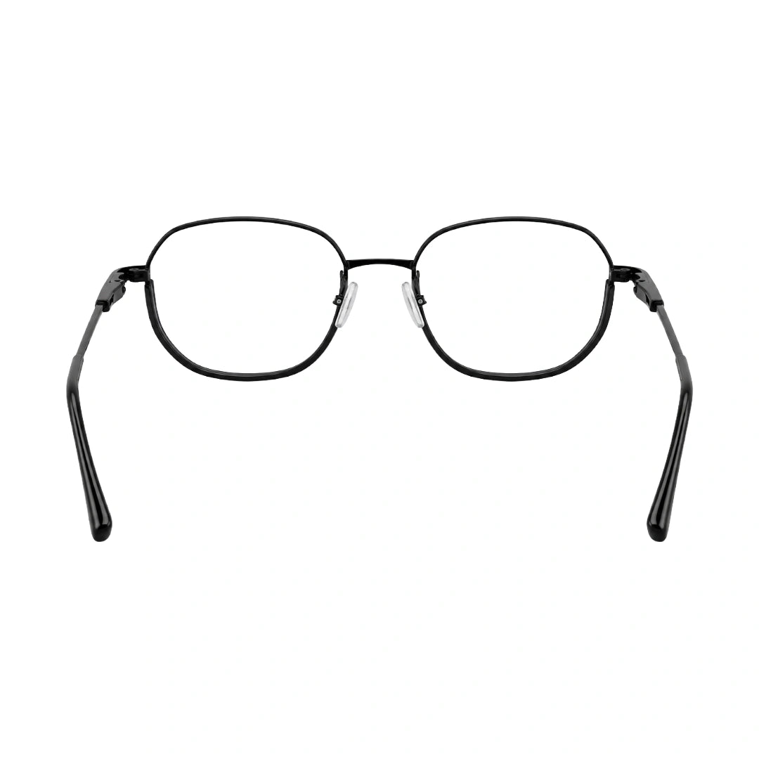 Geometric Metal Frame Eyeglasses for Men & Women | College Fashion 66108-zoom-22