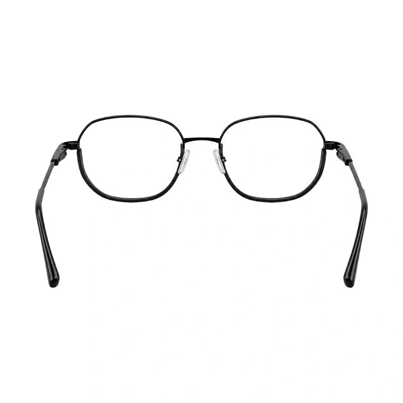 Geometric Metal Frame Eyeglasses for Men & Women | College Fashion 66108-zoom-