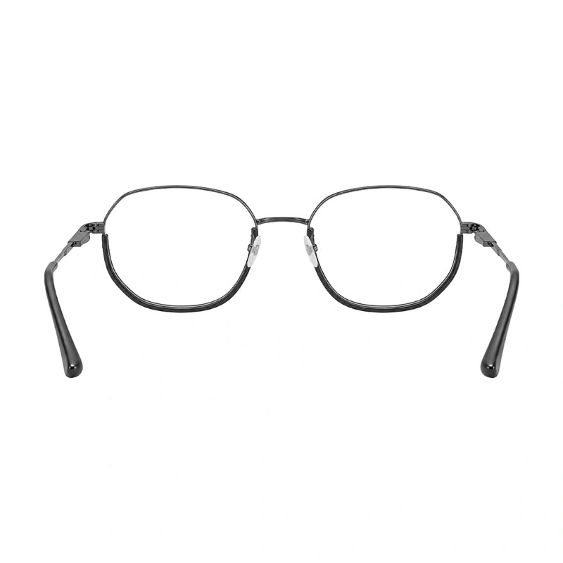 Geometric Metal Frame Eyeglasses for Men & Women | College Fashion 66108-zoom-