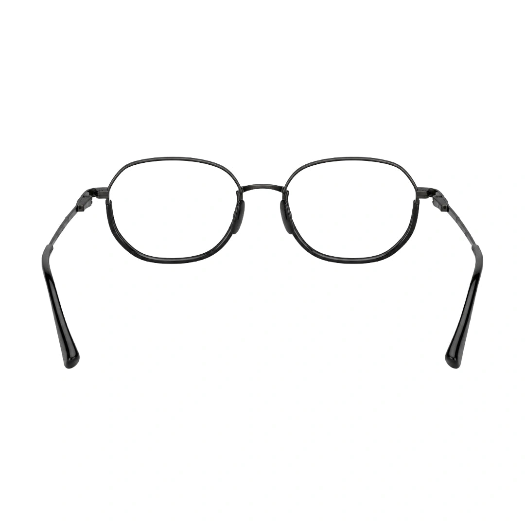 Geometric Metal Frame Eyeglasses for Men & Women | College Fashion 66108-zoom-31