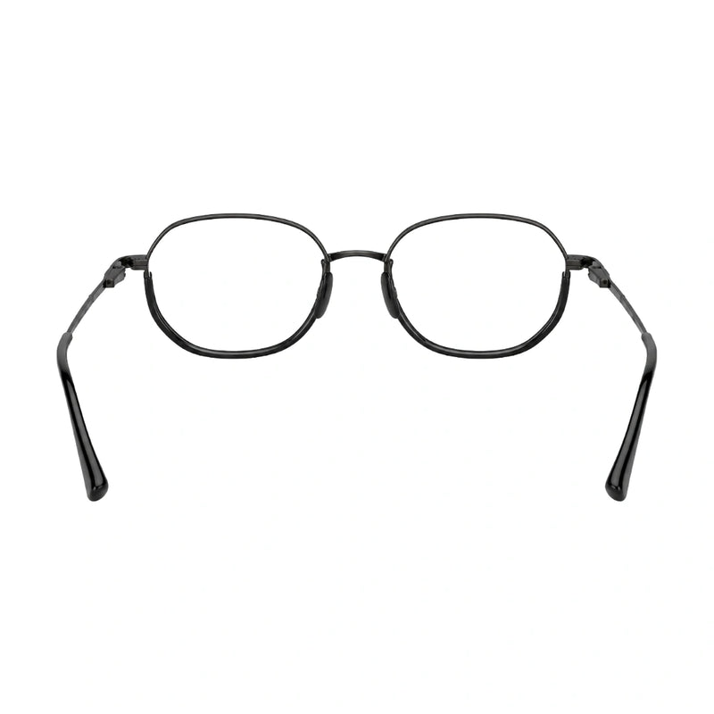 Geometric Metal Frame Eyeglasses for Men & Women | College Fashion 66108-zoom-