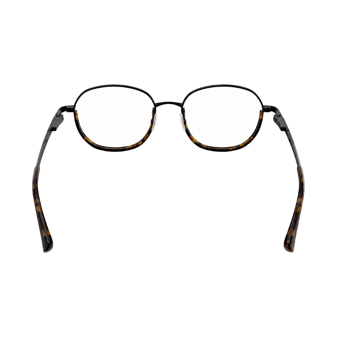 Geometric Metal Frame Eyeglasses for Men & Women | College Fashion 66108-zoom-76