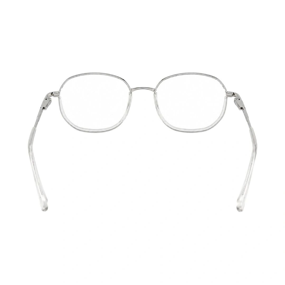 Geometric Metal Frame Eyeglasses for Men & Women | College Fashion 66108-zoom-49