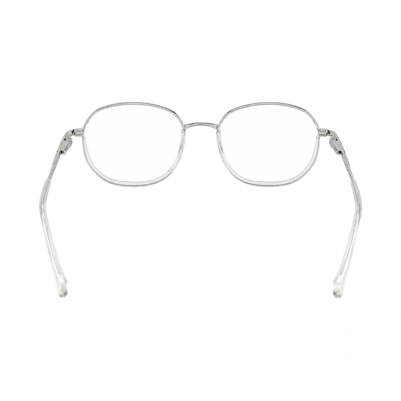 Geometric Metal Frame Eyeglasses for Men & Women | College Fashion 66108-zoom-