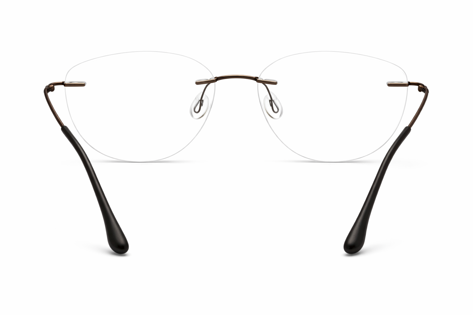OS Fel High 3P 1002 Rimless Eyeglass Frame-zoom-5