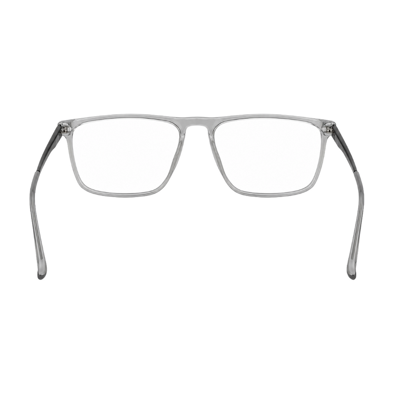 Classic Rectangle Eyeglasses - Lightweight Frame with Metal Temples-zoom-