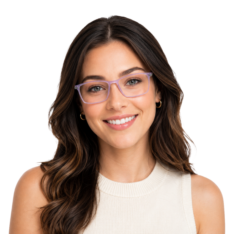 OS Fashion Jet 621021 | Lightweight Rectangle Eyeglasses-zoom-