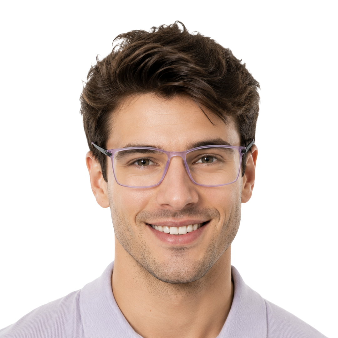OS Fashion Jet 621021 | Lightweight Rectangle Eyeglasses-19