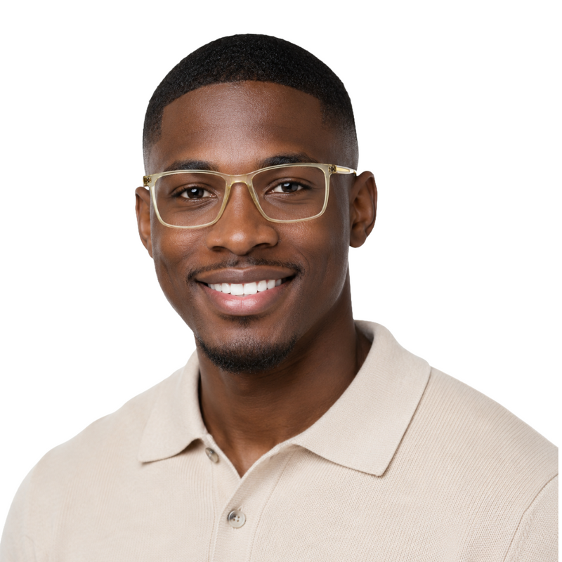 OS Fashion Jet 621021 | Lightweight Rectangle Eyeglasses-zoom-