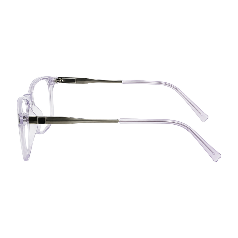OS Fashion Jet 621022 | Slim Rectangle Acetate Eyeglasses-zoom-
