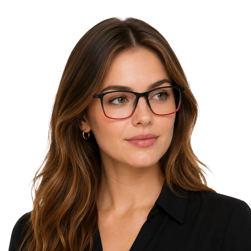 OS Fashion Jet 621023 | Lightweight Square Eyeglasses-zoom-