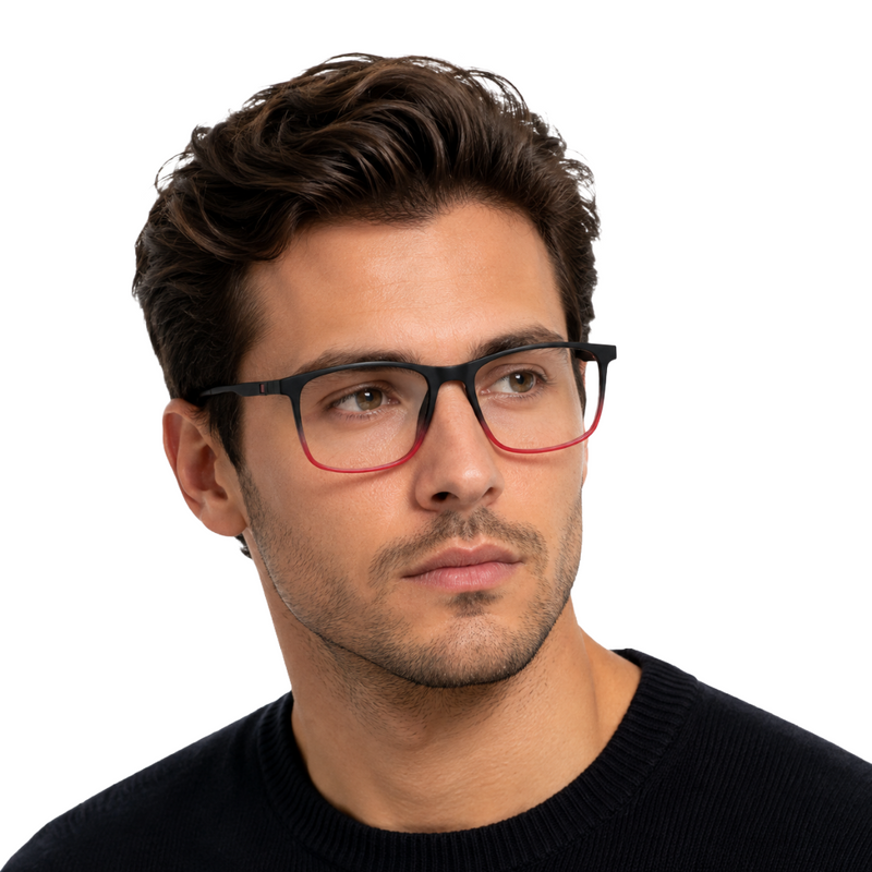 OS Fashion Jet 621023 | Lightweight Square Eyeglasses-zoom-