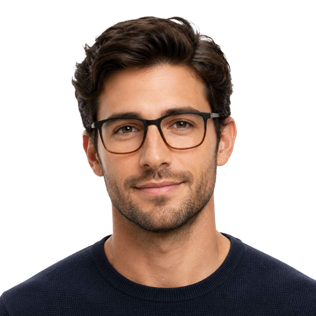 OS Fashion Jet 621023 | Lightweight Square Eyeglasses-16