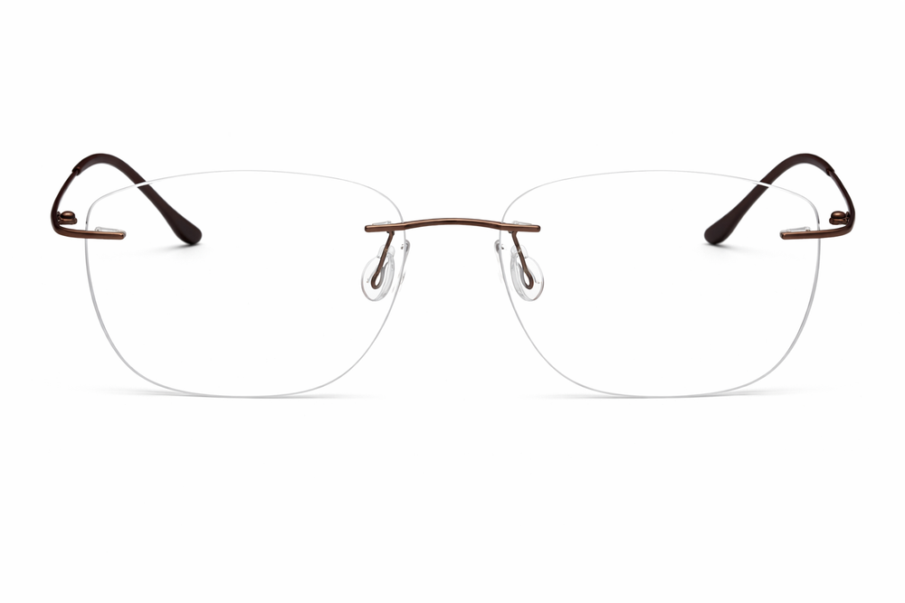 OS Fel High 3P 1001 Rimless Eyeglass Frame