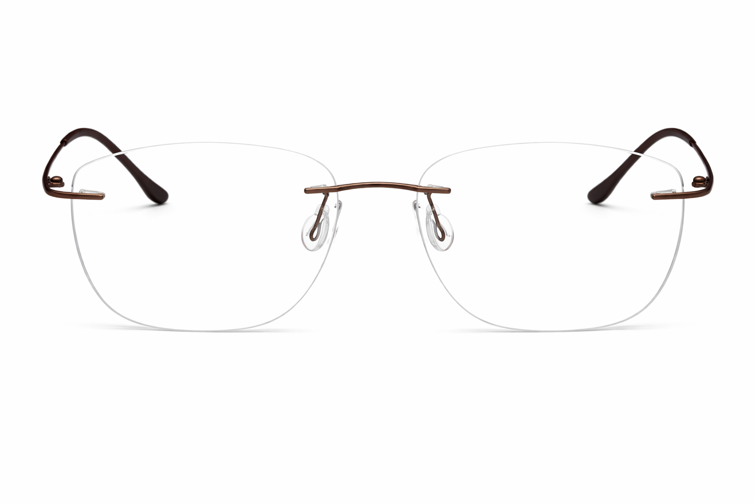 OS Fel High 3P 1001 Rimless Eyeglass Frame-zoom-1