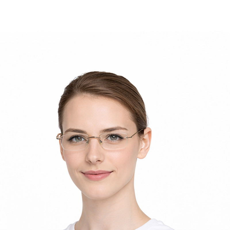 OS Fel High 3P 1009 Rimless Eyeglass Frame-7