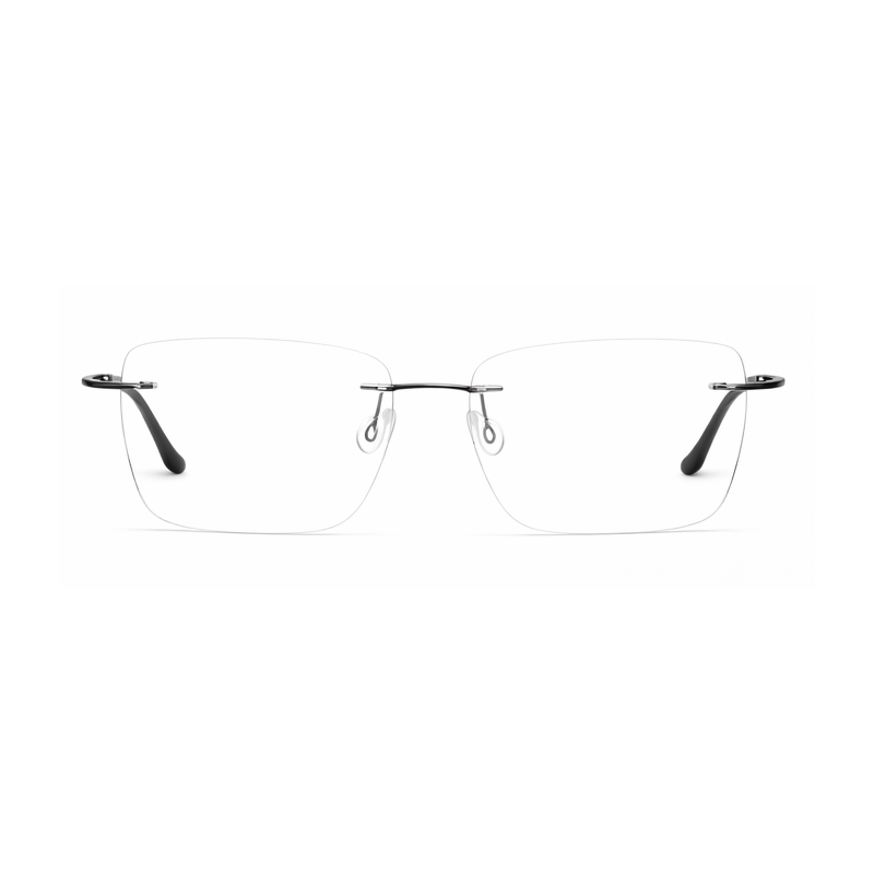 OS Fel High 3P 1009 Rimless Eyeglass Frame-1