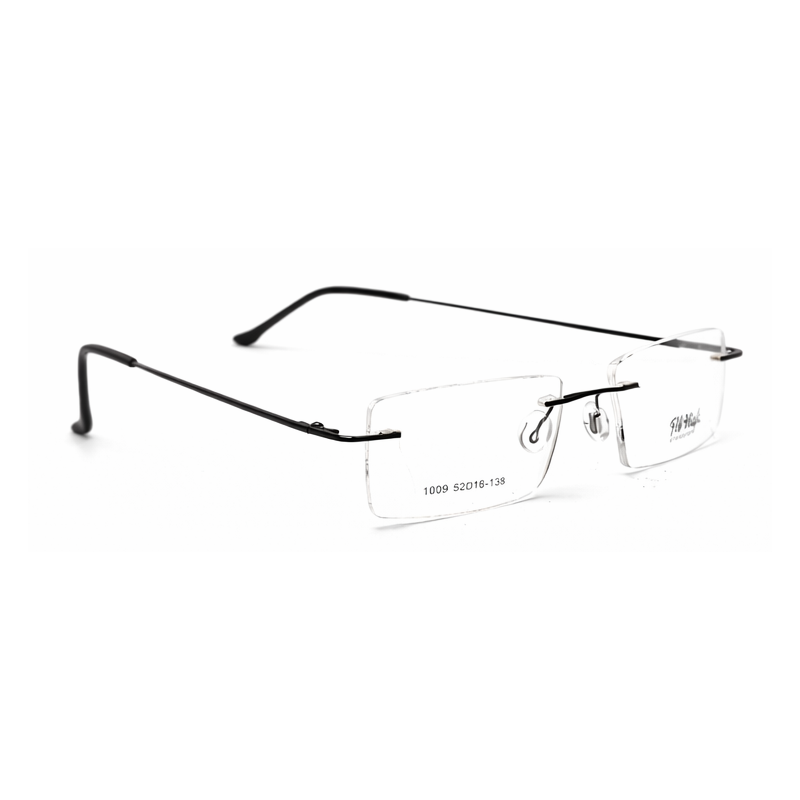 OS Fel High 3P 1009 Rimless Eyeglass Frame-zoom-