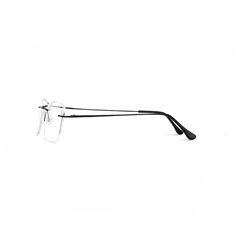 OS Fel High 3P 1009 Rimless Eyeglass Frame-zoom-