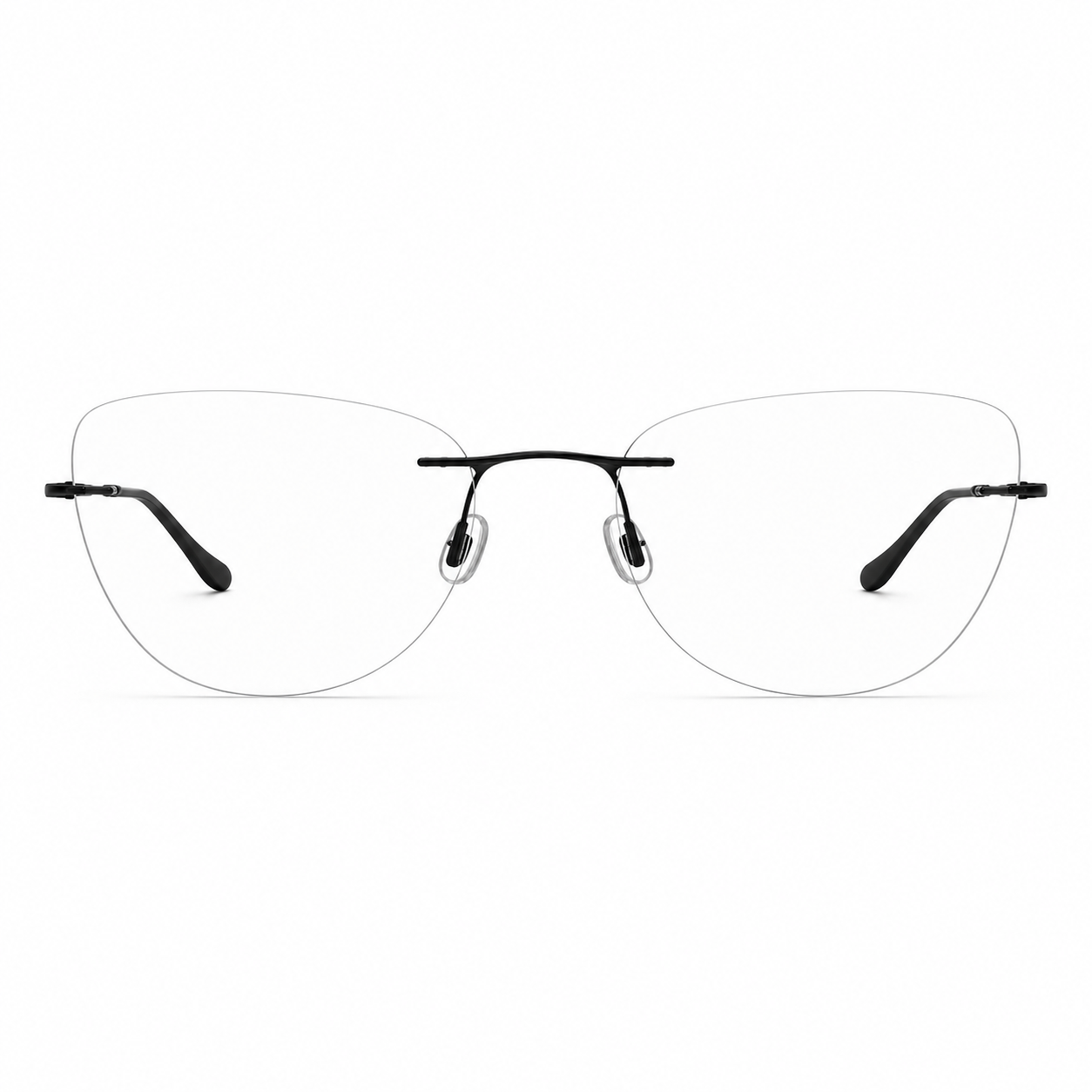 OS Fel High 3P Rimless Aviator Eyeglass Frame