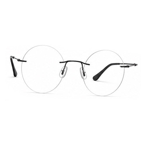 OS Fel High 3P Rimless Round Eyeglass Frame