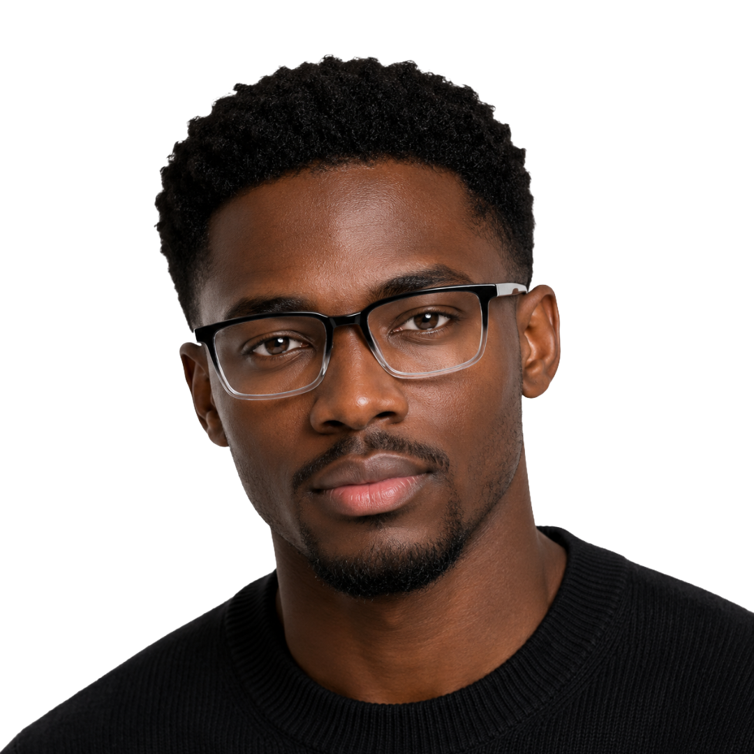 OS Gladiator 28005 – Wide Bridge Rectangular Prescription Eyeglasses-25