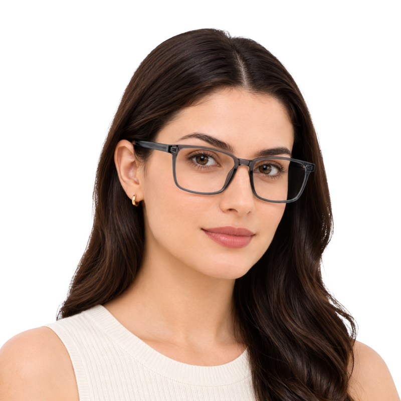 OS Gladiator 28005 – Wide Bridge Rectangular Prescription Eyeglasses-zoom-