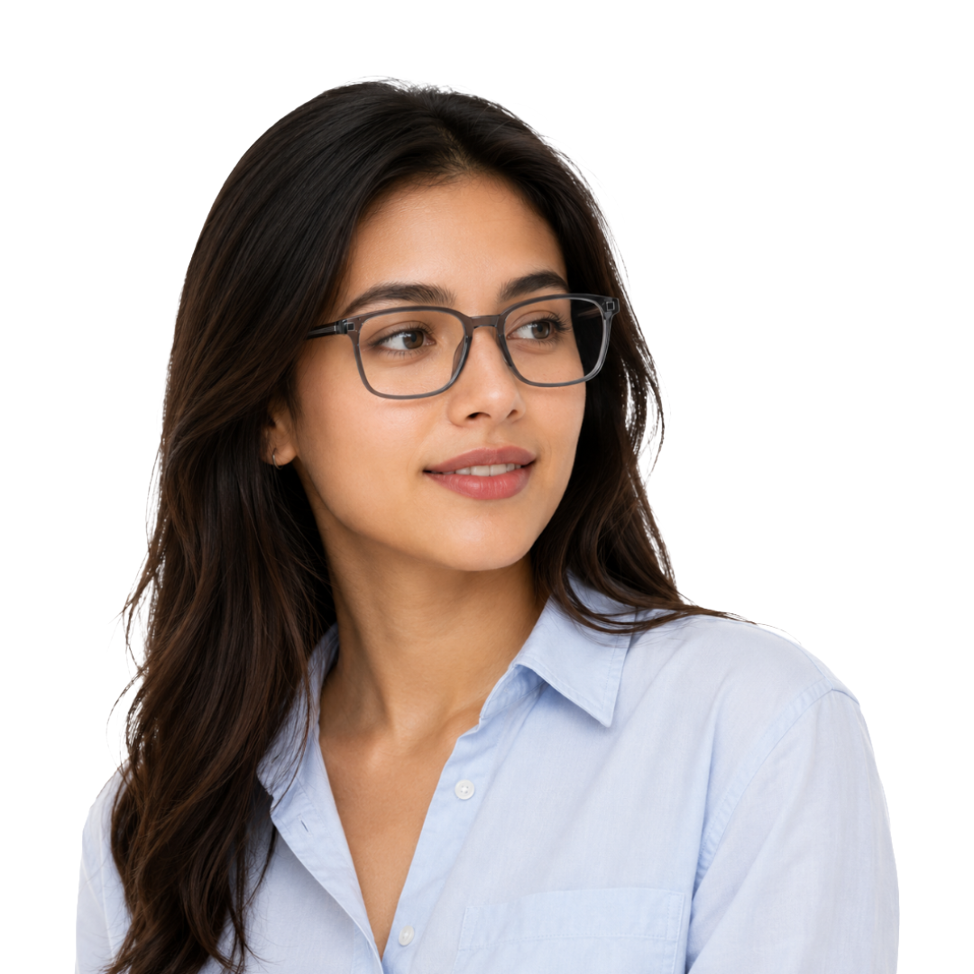 OS Gladiator 28005 – Wide Bridge Rectangular Prescription Eyeglasses-8