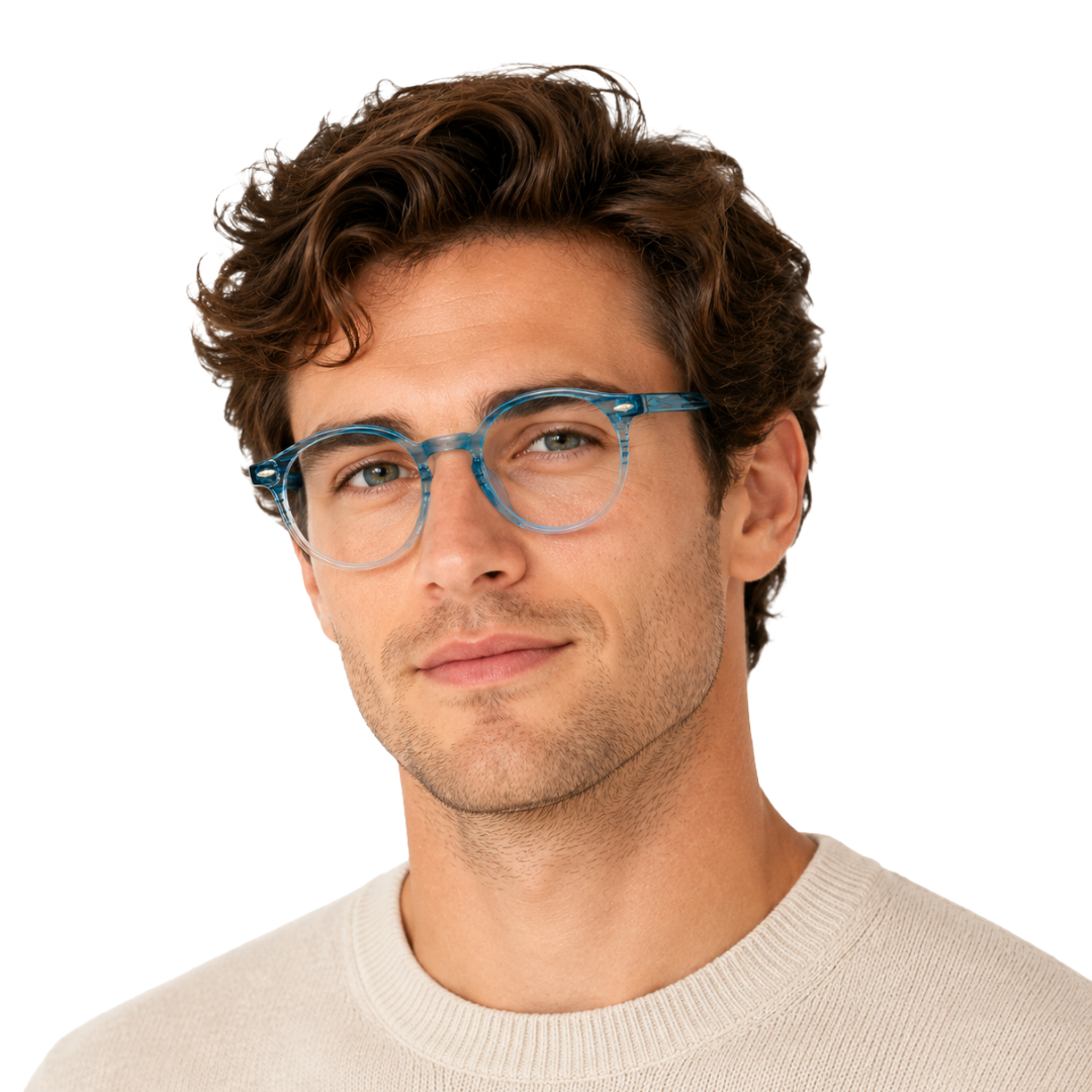 OS Gladiator 28010 – Round Full-Rim Prescription Eyeglasses-43