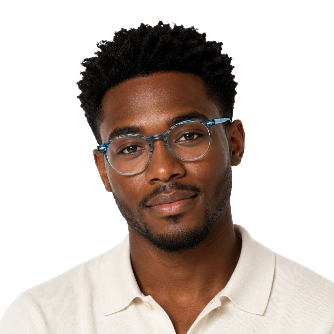 OS Gladiator 28010 – Round Full-Rim Prescription Eyeglasses-45