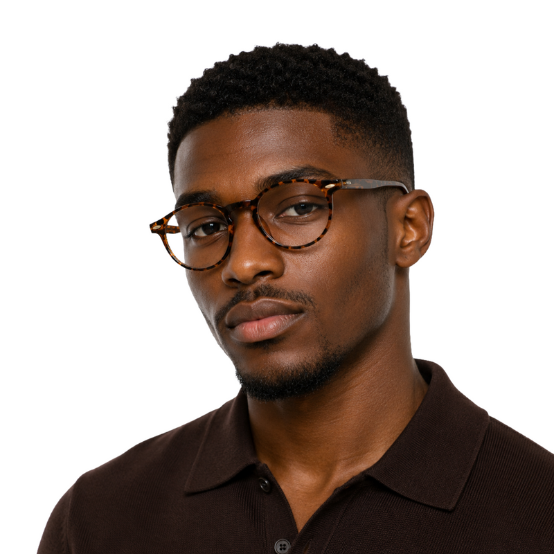 OS Gladiator 28010 – Round Full-Rim Prescription Eyeglasses-zoom-