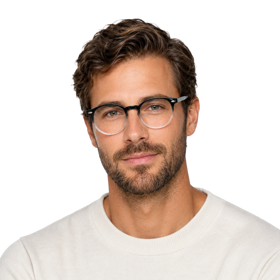 OS Gladiator 28010 – Round Full-Rim Prescription Eyeglasses-27